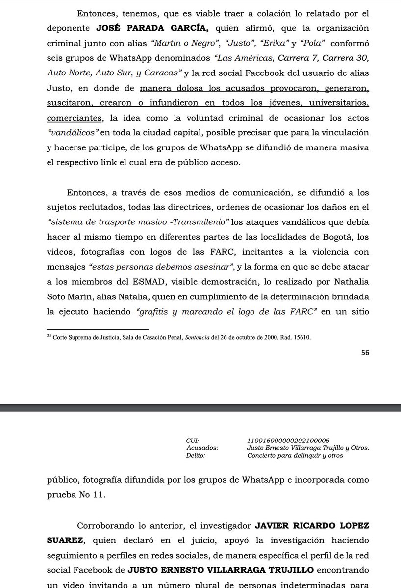 UltimaHoraCR's tweet photo. #PRIMICIA Disidencias de Farc estuvieron detrás de los desordenes y actos vandálicos del estallido social del 21 N de 2019, cuando fueron atacados CAI y estaciones de @TransMilenio.  @CaracolRadio obtuvo el fallo de 85 páginas con 4 condenas por terrorismo y otros delitos. https://t.co/4JzKB9vu4P