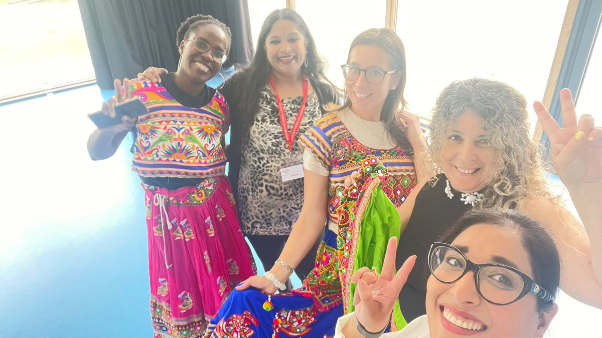 MrsNels2016's tweet image. Staff Bollywood dancing at @Bedford_Academy today as part of Wellbeing Week and our #SAHM2023 events. Thank you to Sujatha from Nritham Dance Academy for coming in to show us how it's done! #SouthAsianHeritageMonth #TheBAWay