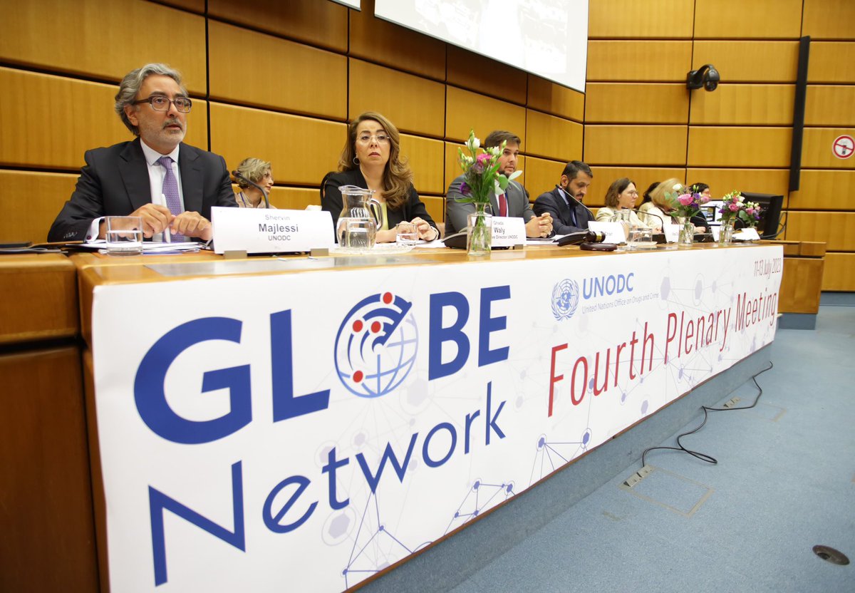 Today, I opened the 4th plenary meeting of the #GlobENetwork, a global platform connecting 161 law enforcement authorities from 91 countries.

By facilitating discussions on ongoing cases & making new connections, the Network is becoming a growing force #UnitedAgainstCorruption.