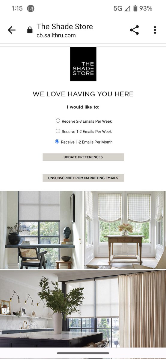 Now THIS is an opt-down strategy... 👏 #emailmarketing