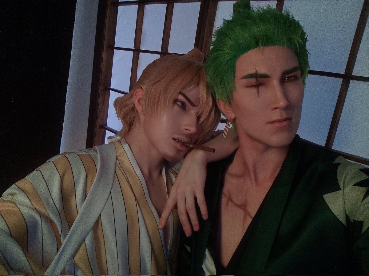 Hi! #zosan photoshoot is done 🔥

#cosplay #zoro #sanji #roronoazoro #vinsmokesanji #onepiece