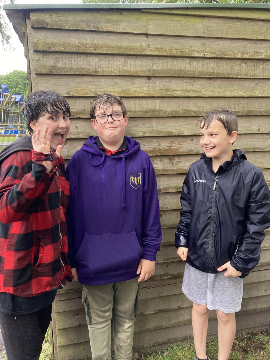 ElmEPS's tweet photo. Elm class are having a great time at an incredibly wet PGL 🌧️ ☔️ We have been orienteering and playing on the giant swing @EEC_Elaine @PrimaryElaine https://t.co/ewjmo0TMPw