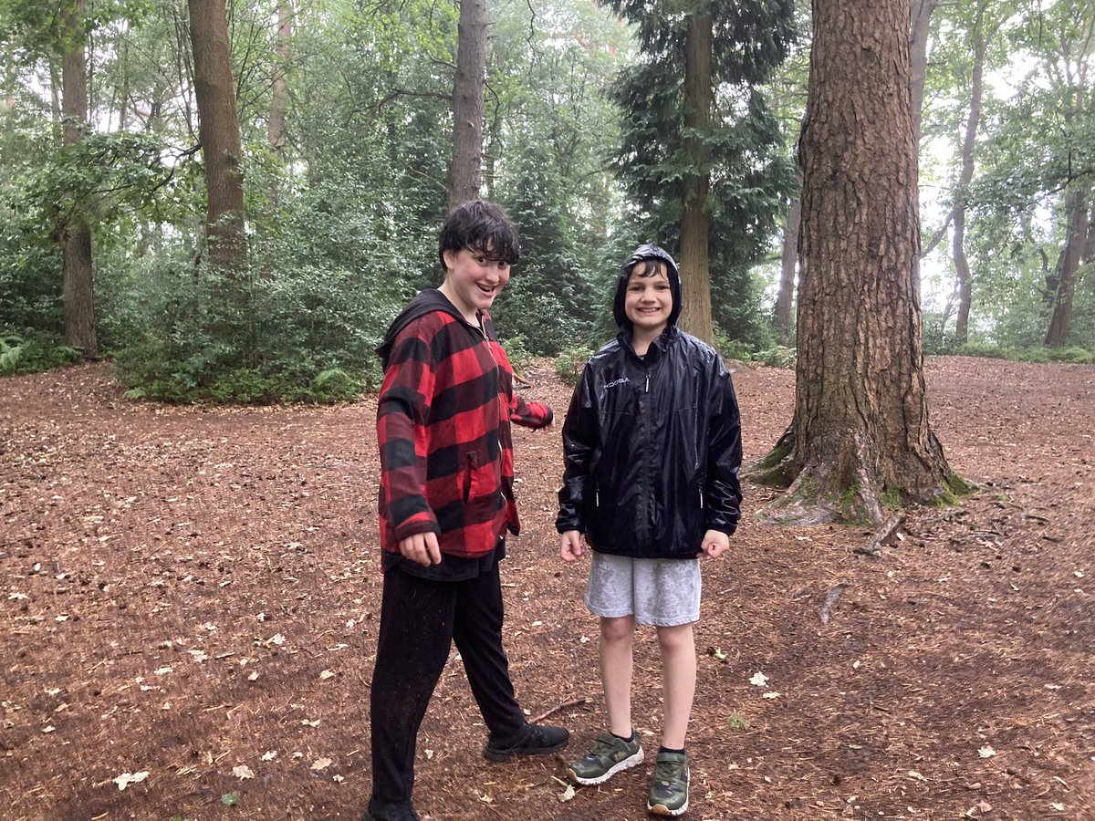 Elm class are having a great time at an incredibly wet PGL 🌧️ ☔️ We have been orienteering and playing on the giant swing <a href="/EEC_Elaine/">Elaine Education Centre</a> <a href="/PrimaryElaine/">Elaine Primary</a>
