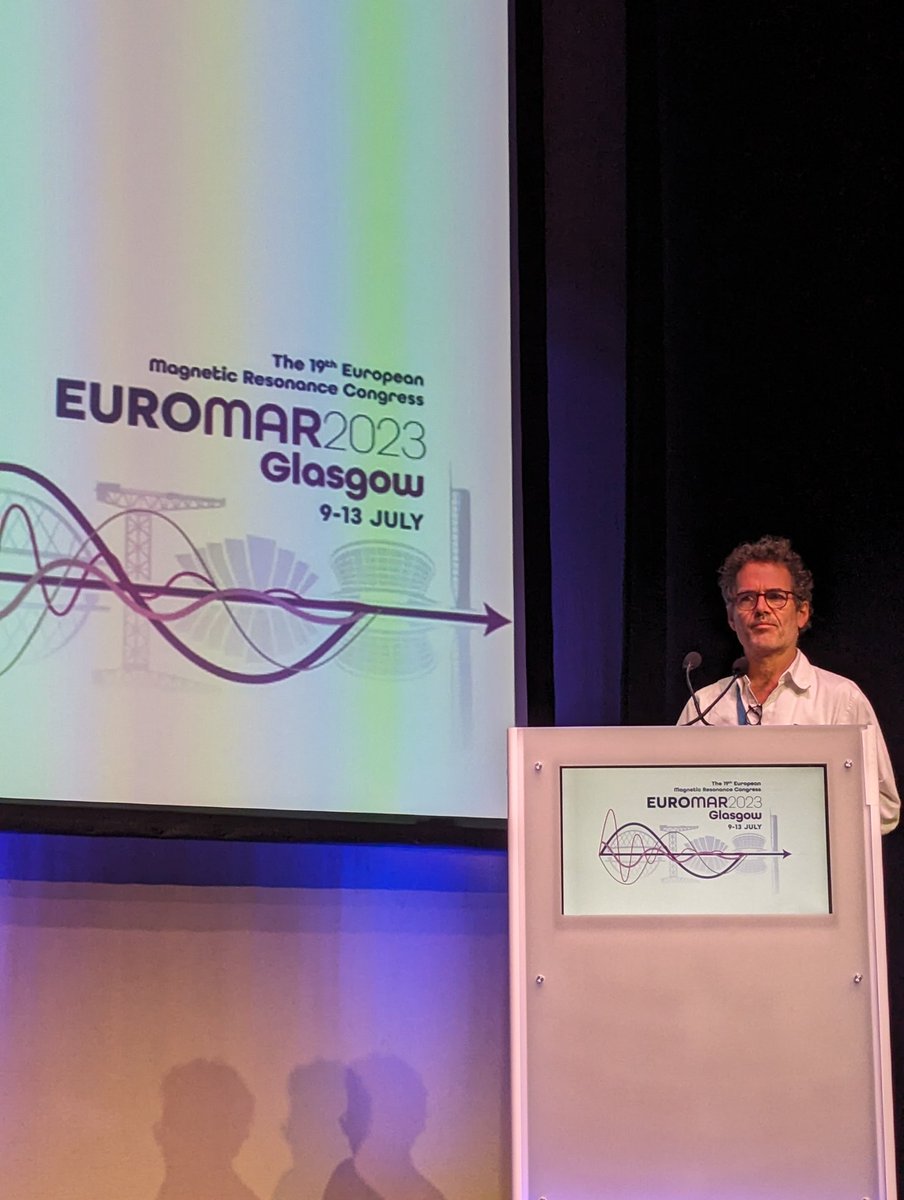 euromar2026's tweet photo. Dr Marco Tessari @Radboud_Uni concluding the solution #NMR methods session with a brilliant talk about using #hyperpolarisation to distinguish enantiomers in NMR
#euromar2023 https://t.co/c3Le5la7Gl