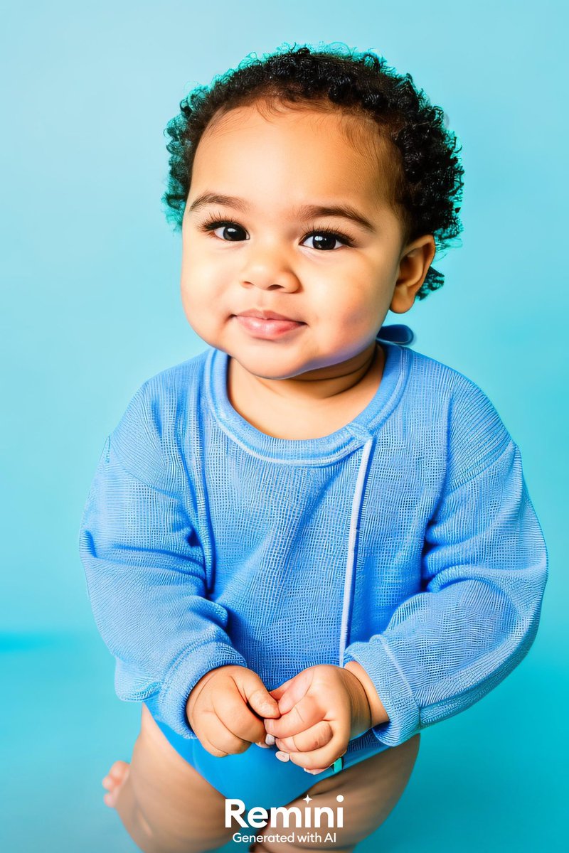 lmasinaa's tweet image. These AI baby/kid generators got me thinking I’m ready to go half on one. Lmaooo.