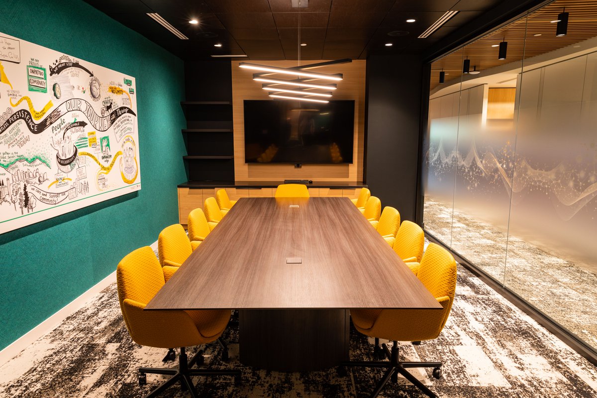 It’s not all lab work at Acuitas. There are meetings with the team, partners and others in our new office boardroom. Designed for comfort, health and wellness, and to stimulate ideas – our office space makes us want to come to work.

#acuitastherapeutics #science #scientists