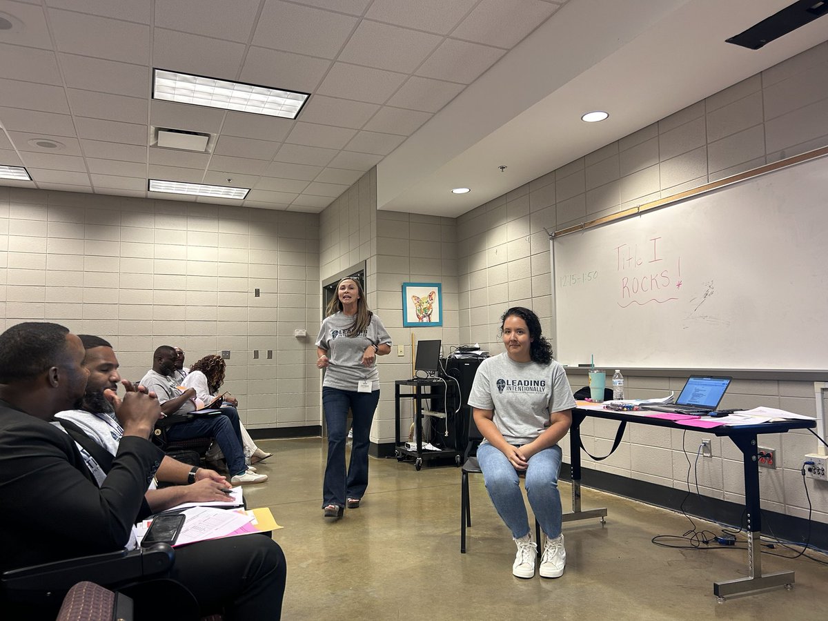 bmm628's tweet photo. @JEFCOED @JanetHagood1 @jlmaye_maye #LeadingIntentionally 
Federal Programs Session!!! https://t.co/9ug7ZHpqDV