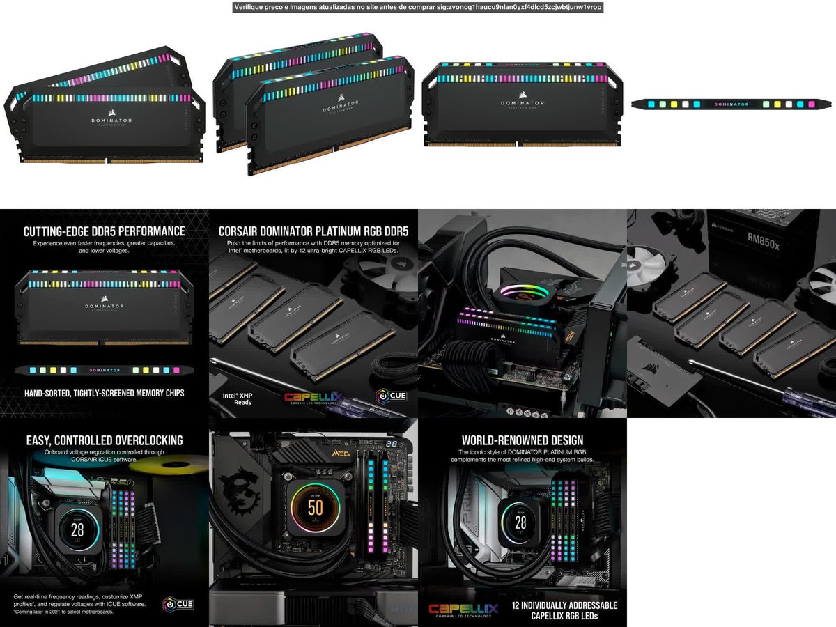 rambipolar's tweet photo. Memória Corsair Dominator Platinum RGB, 32GB (2x 16GB), 5200MHz, DDR5, C40, Preto - CM...

😃 REDUZIU e CUSTA: R$ 899,99 (-21.74%) 

📉 QUEDA de R$ -250,00

Total Disponível: 20 🔥

🛡️ 31e6ff20ad94910293736fa28fba75cb https://t.co/0ses5UPCgz
