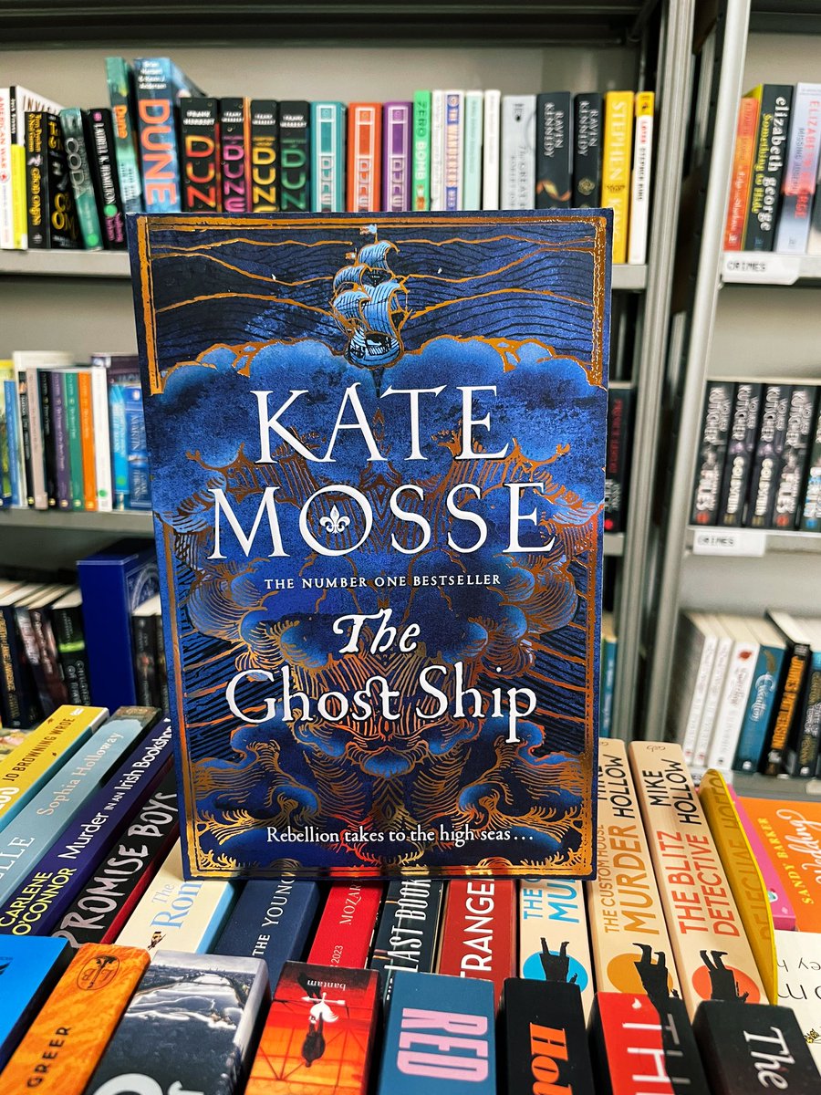 angloamericanb's tweet photo. Kate Mosse’s The Ghost Ship: Amazing novel - amazing #bookcover 😍 

#BookRecommendations #booktwt #BookTwitter https://t.co/ecqn4Ohknt
