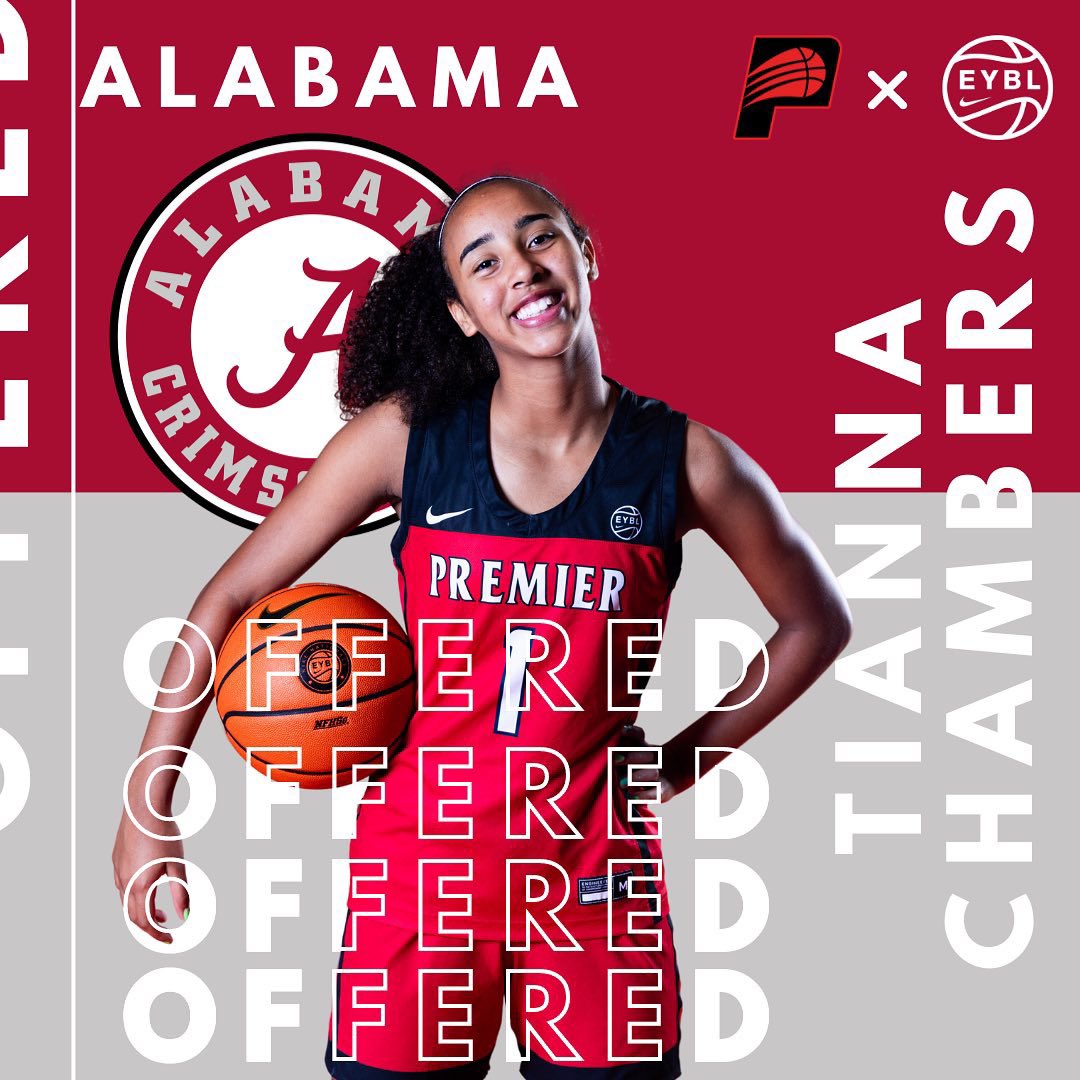 Tianna (@tiannamchambers) on Twitter photo Iâm so grateful & blessed to receive an offer from <a href="/AlabamaWBB/">Alabama Womenâs Basketball</a> <a href="/CoachCurry/">Coach Kristy Curry</a> @UACoachTubner I canât wait to visit!!
<a href="/MtnWestPremier/">Mountain West Premier</a> <a href="/ColoradoPremier/">Colorado Premier</a> Iâm so grateful & blessed to receive an offer from <a href="/AlabamaWBB/">Alabama Womenâs Basketball</a> <a href="/CoachCurry/">Coach Kristy Curry</a> @UACoachTubner I canât wait to visit!!
<a href="/MtnWestPremier/">Mountain West Premier</a> <a href="/ColoradoPremier/">Colorado Premier</a>