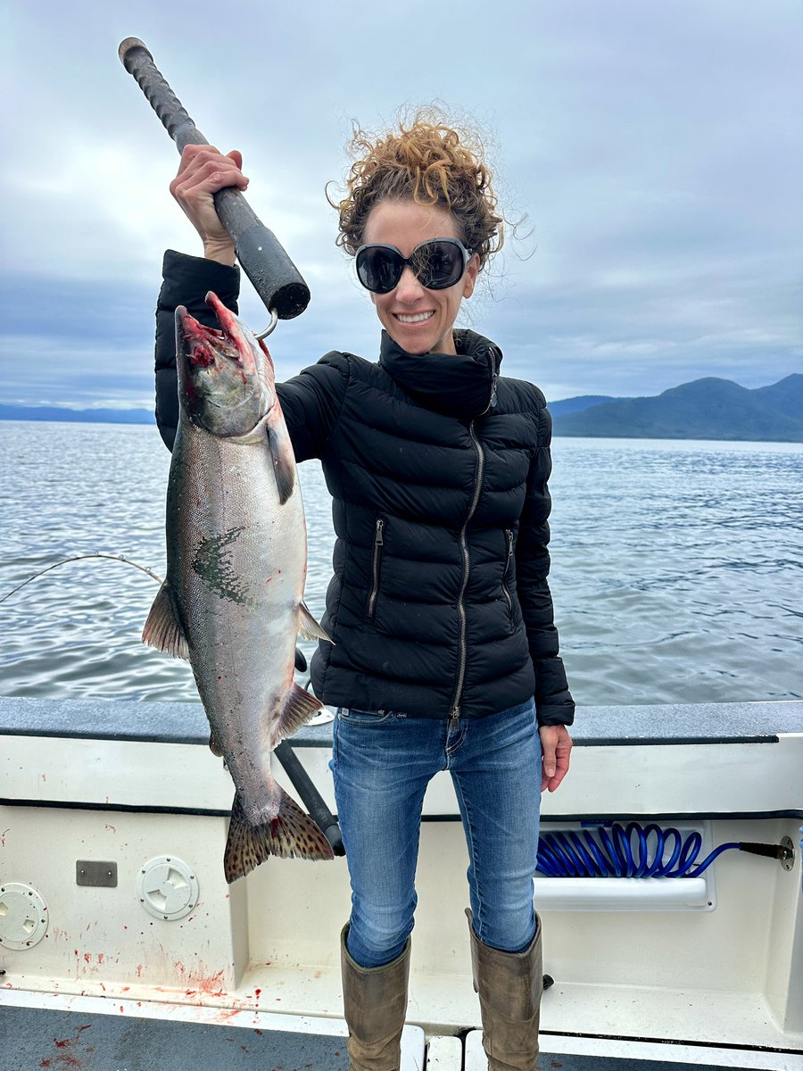 I’ll be smoking when I get home 💪 

#salmonfishing #naturegirl