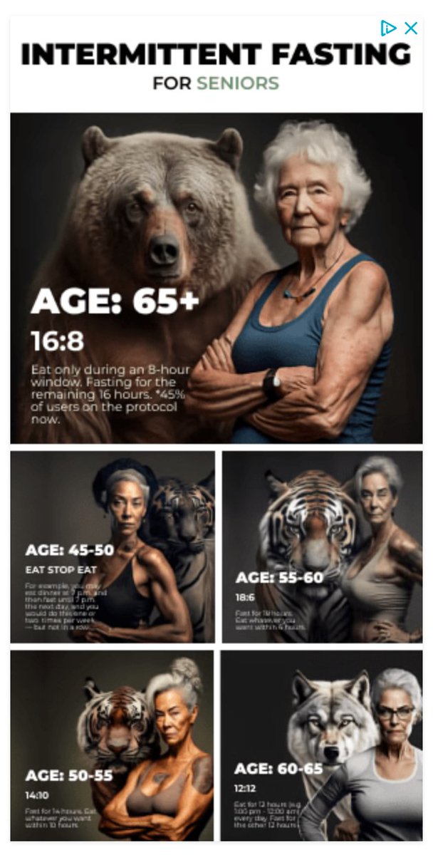 ChelseaCounsell's tweet image. This ad screams “elderly shifter romance” to me