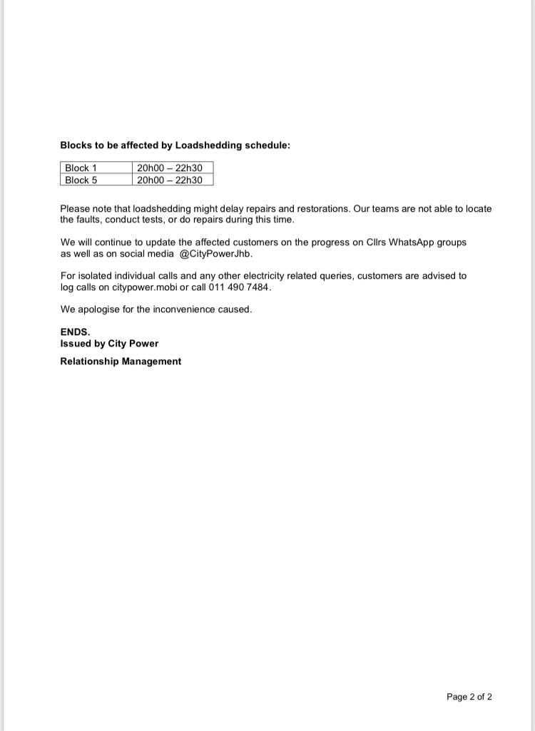 @CityPowerJhb tweet media