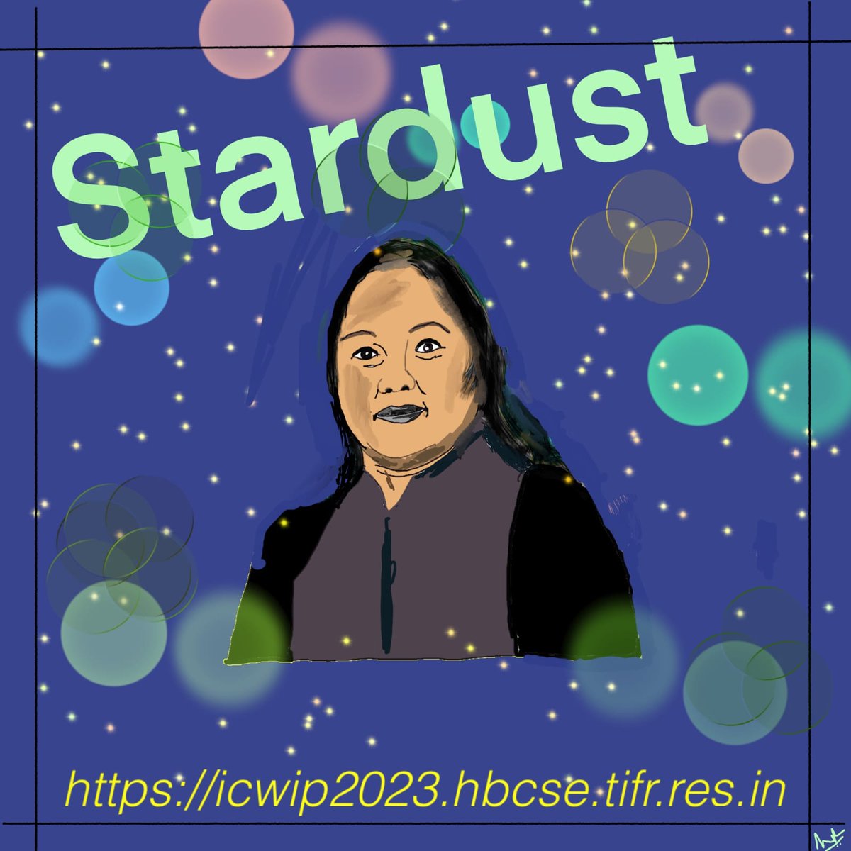 The third plenary talk today by Rupjyoti Gogoi from Tezpur University was on interstellar dust. She described her journey from a  small town in Asam to  an associate professor in Tezpur University 
Infograohics  <a href="/vmadhurima/">V Madhurima</a>

#ICWIP8
#ICWIP_INDIA
#ICWIP_IUPAP
<a href="/srubabati/">Srubabati Goswami</a>
<a href="/GIPWG1/">GIPWG</a>