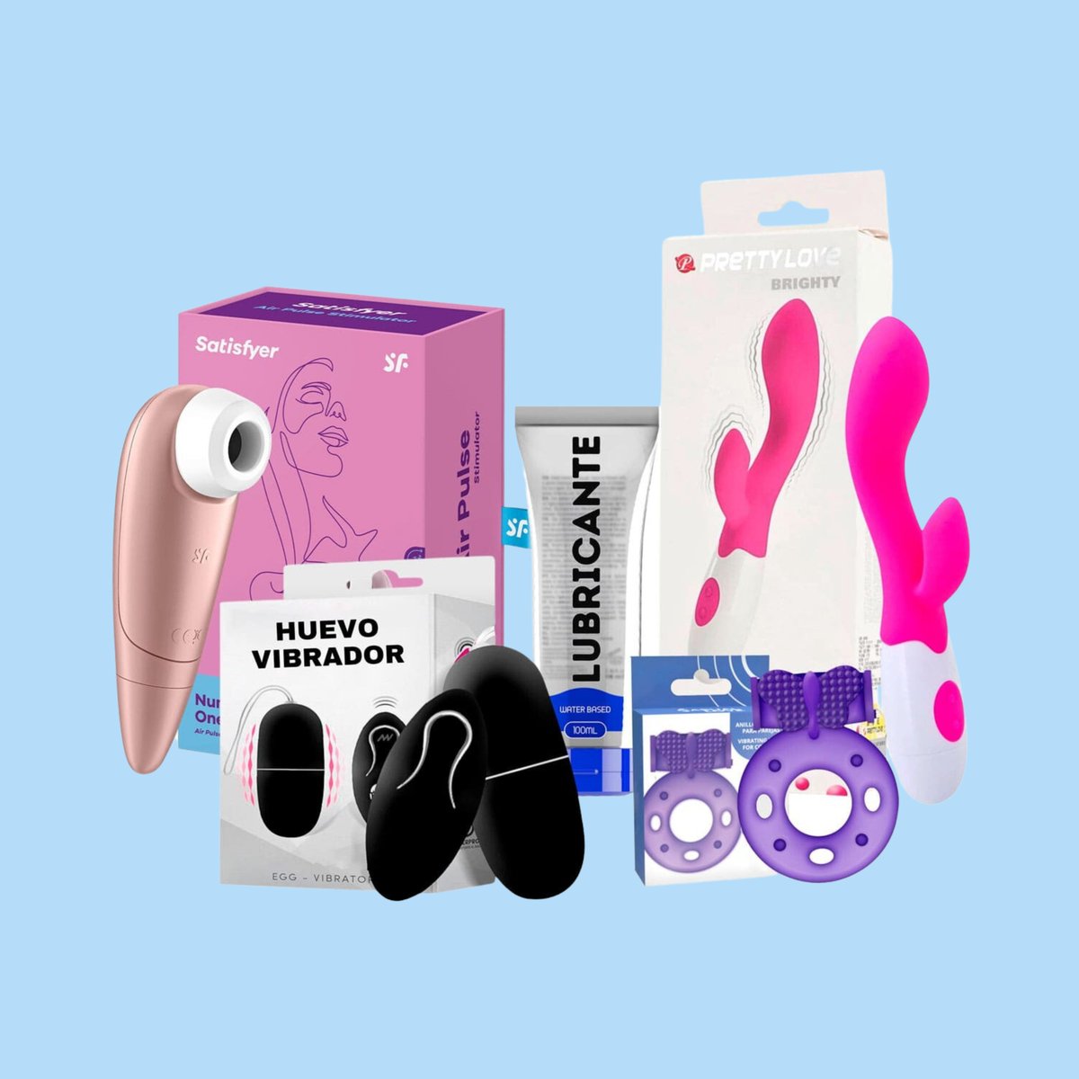 ¡Dale un toque de sol y diversión a tus noches de verano con el Pack  Erótico Summer! 🌞💦 

Este kit incluye vibradores, succionador de  clítoris, anillo vibrador y lubricante, todo lo que necesitas para  explorar en pareja o en solitario. 🎁🏖️ 

👉sextoplacer.es/kit-erotico/80…
