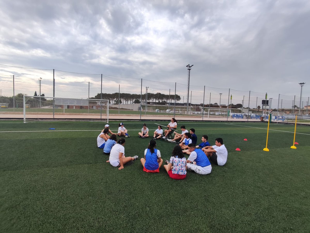 inserlabURV's tweet photo. Nova tarda d’activitats relacionades amb l’esport i l’art 💪
@fundaciononce
@plenainclusion @unidiversidaduah @inserlaburv
@programaaccedeucm @ucjc_universidad
@aspercamp
#ENFOCAD2023 #Unidiversidad #CampusdeVerano
#Inserlab https://t.co/VpuwFonh7n