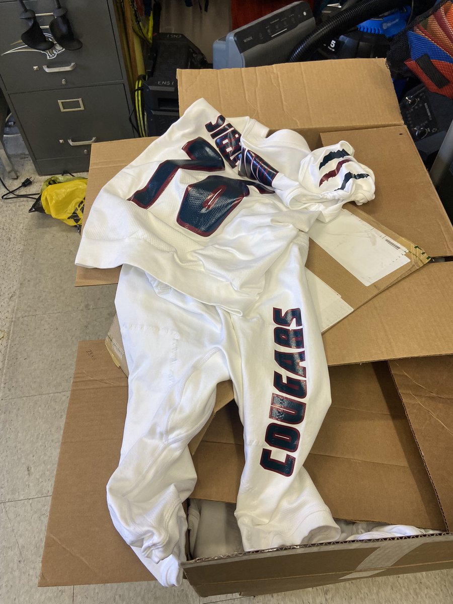Look what showed up today, fresh new away jerseys