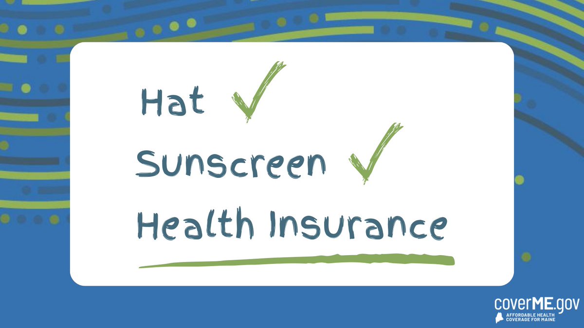 Make sure you’re covered in all the ways that matter this summer! See if you’re eligible for quality, affordable health insurance today on CoverME.gov.