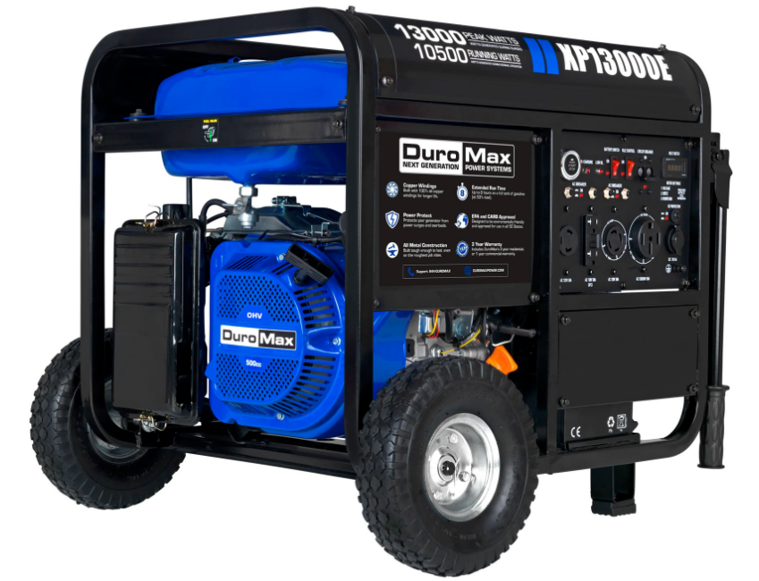 eBayPromoHub's tweet image. Experience the power and versatility of the DuroMax XP13000E Portable Gas Powered Generator. With 13,000 watts of reliable energy, it's your ultimate backup power solution. shop here: ebay.us/dGsIjZ #DuroMax #XP13000E #PortableGenerator