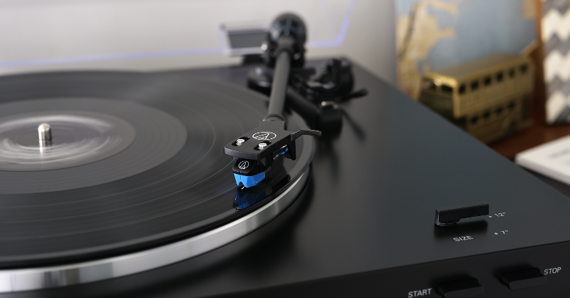 USAudioTechnica's tweet photo. Connect seamlessly to your desired #Bluetooth device with the AT-#LP3XBT. Featuring a fully automatic operation and a replaceable stylus, this #turntable is easy to set up, making it ideal for beginners or those looking for an upgrade: https://t.co/A995yYbsUo #AudioTechnica https://t.co/n3qQXpAML5