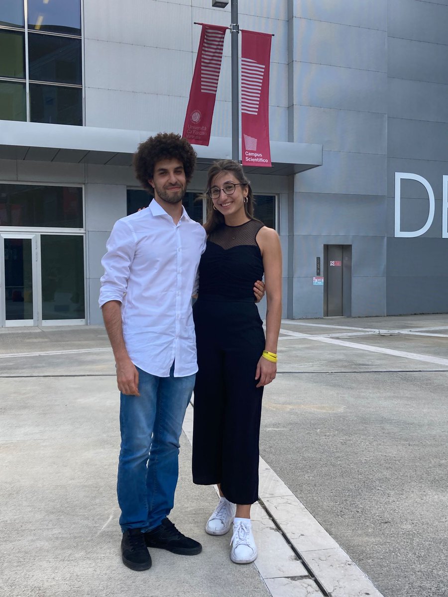gretafogar's tweet photo. First PhD workshop done ✅
Amazing opportunity to stay with old friend @LetiziaTrevisan, labmate #Karim and meet new colleagues with whom share great science and wonderful moments. Thank you very much to @DSCF_UniTS and @CaFoscari for the organization. #inorganic #supra #SnIV https://t.co/i1QY1rz0Zq