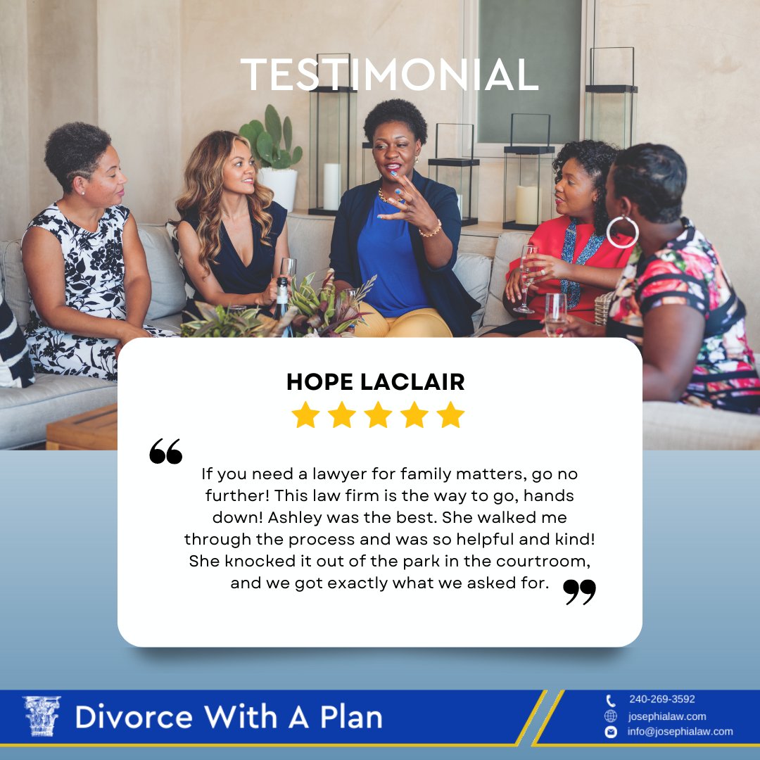 We extend heartfelt gratitude to our valued clients for entrusting us with their legal matters and providing an exceptional 5-star review! 

#Grateful #ClientAppreciation #LegalServices #happyclients #helpingclients #blackexcellence #clientreview #grateful #givethanks