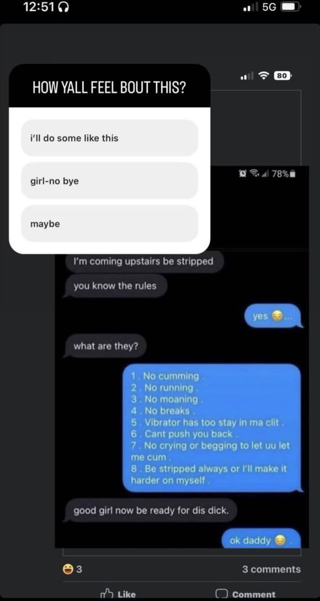 this how you get blocked.