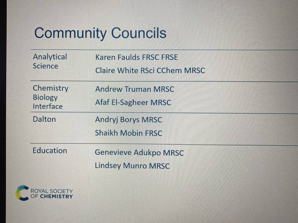 When you and your partner are both members of @RoySocChem so you tune in to the AGM… …and you’re both in it! This is definitely one of the weirder date nights @AndryjBorys and I have had 😂