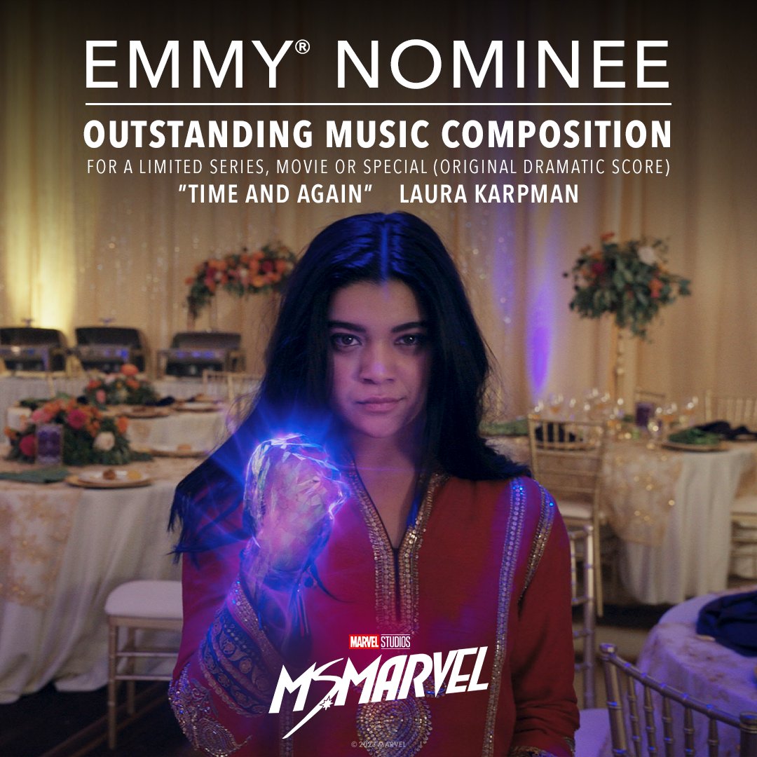Congratulations to the composer Laura Karpman on her Emmy® nomination for Outstanding Music Composition For A Limited Or Anthology Series, Movie Or Special (Original Dramatic Score)! #Emmys