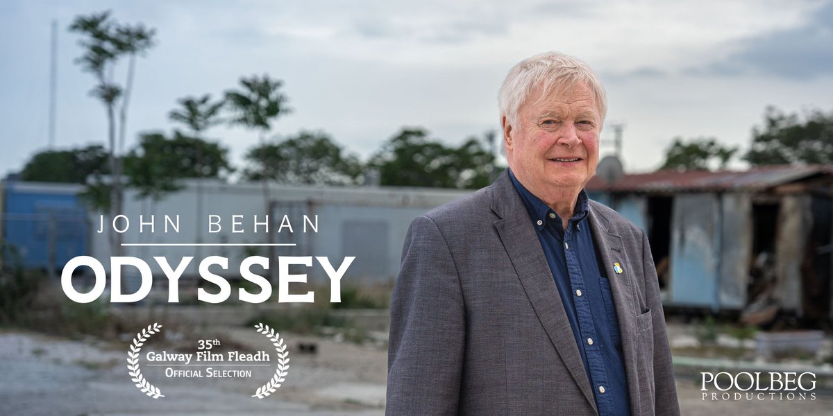 World Premiere minus 1. Proud to have once again worked with Poolbeg Productions on John Behan: Odyssey. #galwayfilm #filmfleadh. #documentary #artistonfilm Limited number of tickets available at galwayfilmfleadh.com/project/john-b…
