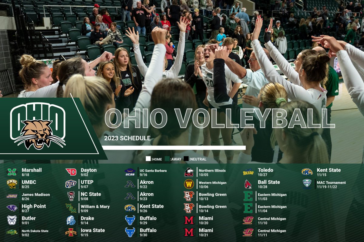 Ohio Volleyball tweet media