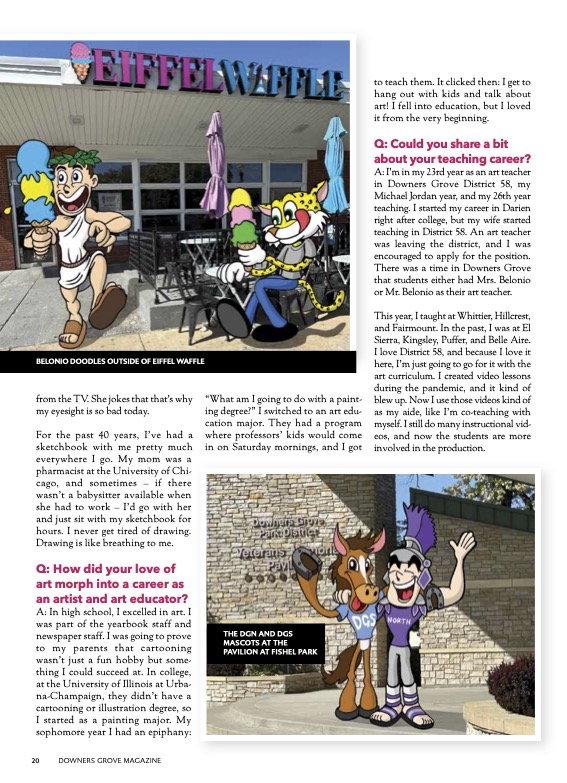 MrBelonio's tweet image. Wow. Words cannot express how grateful I am for "working" in such an awesome and supportive community. Downers Grove Magazine - I can't thank you enough for thinking I was worthy to be featured. I'm just a simple guy who enjoys sharing my love of art! #LOVEDG #dg58pride