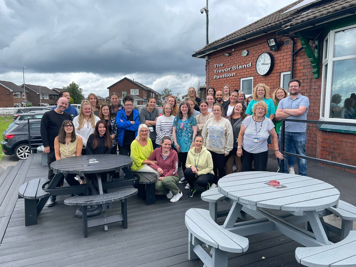 A fabulous day today with our amazing team at Oldham @PennineCAMHS. We spent the day looking after our wellbeing and being together as a team. We missed those that couldn't make it. Lots of creativity, fun and food!!