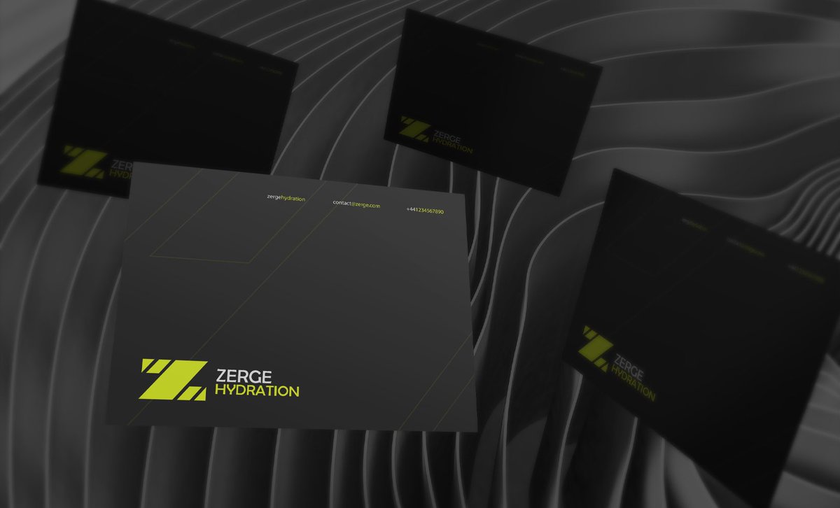 Zerge Hydration © | First Logo Design