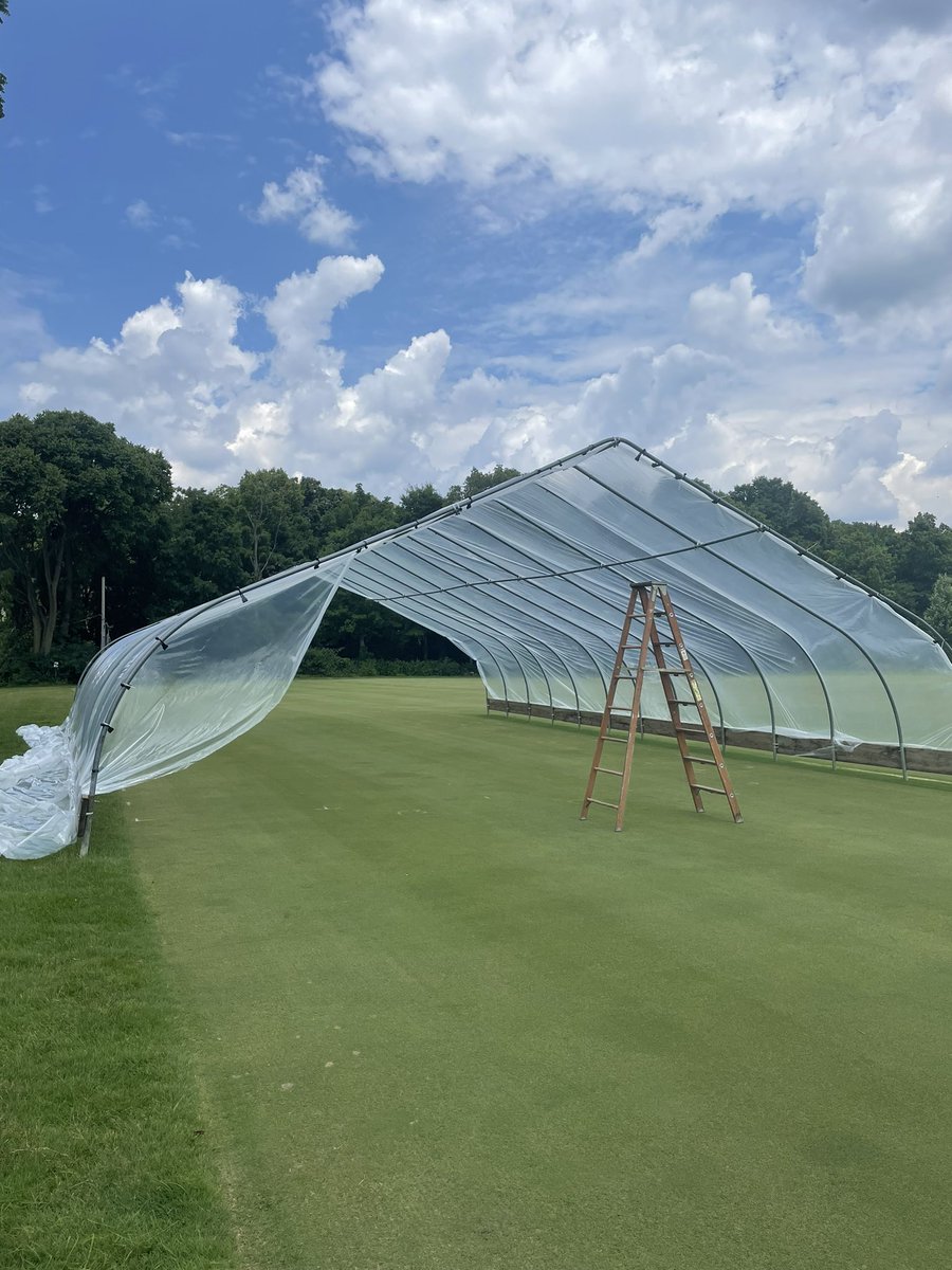 OSU_ATI_Turf's tweet photo. It’s backkkkkk - see you at field day! #twomanshow #turflife @OhioTurfgrass https://t.co/YWErLwPdo3