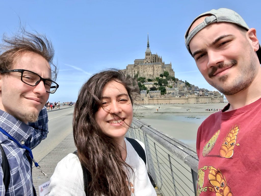 Today at Mont Saint-Michel with <a href="/IMeBoron17/">IMeBoron17</a> 😍