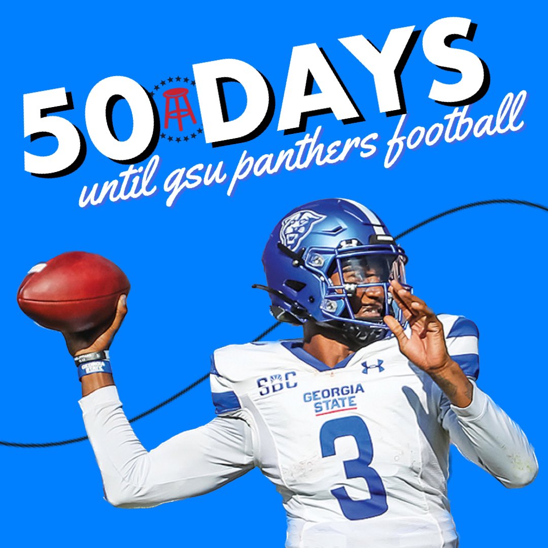 only 5️⃣0️⃣ days until panther football returns!🐾
