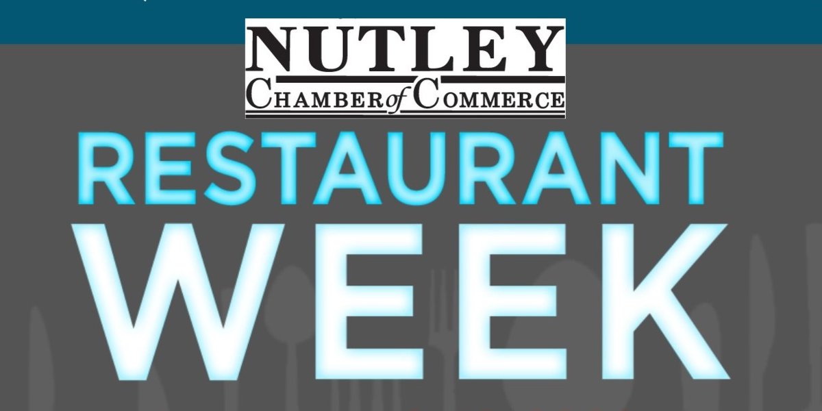 #Nutley Chamber #RestaurantWeek Sept 25-28 will showcase our local eateries to township residents and to diners in surrounding towns ready to experience the diverse and delicious options we offer. #NutleyFoodie

Info: nutleychamber.com/calendar/#!eve…