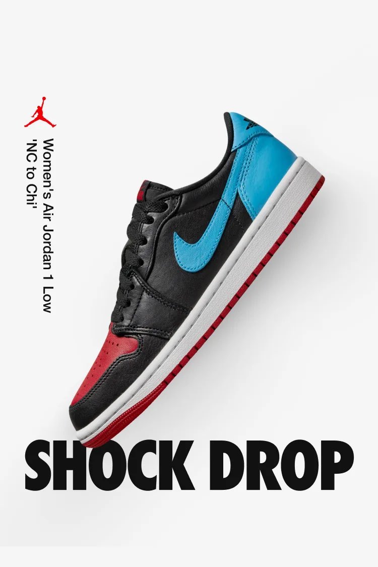 snkr_twitr's tweet photo. AD: ALMOST LIVE 
WMNS Jordan 1 Low OG ‘UNC to Chicago’

SNKRS US -> https://t.co/WaiA43QU62 https://t.co/MQPRbkGhJw