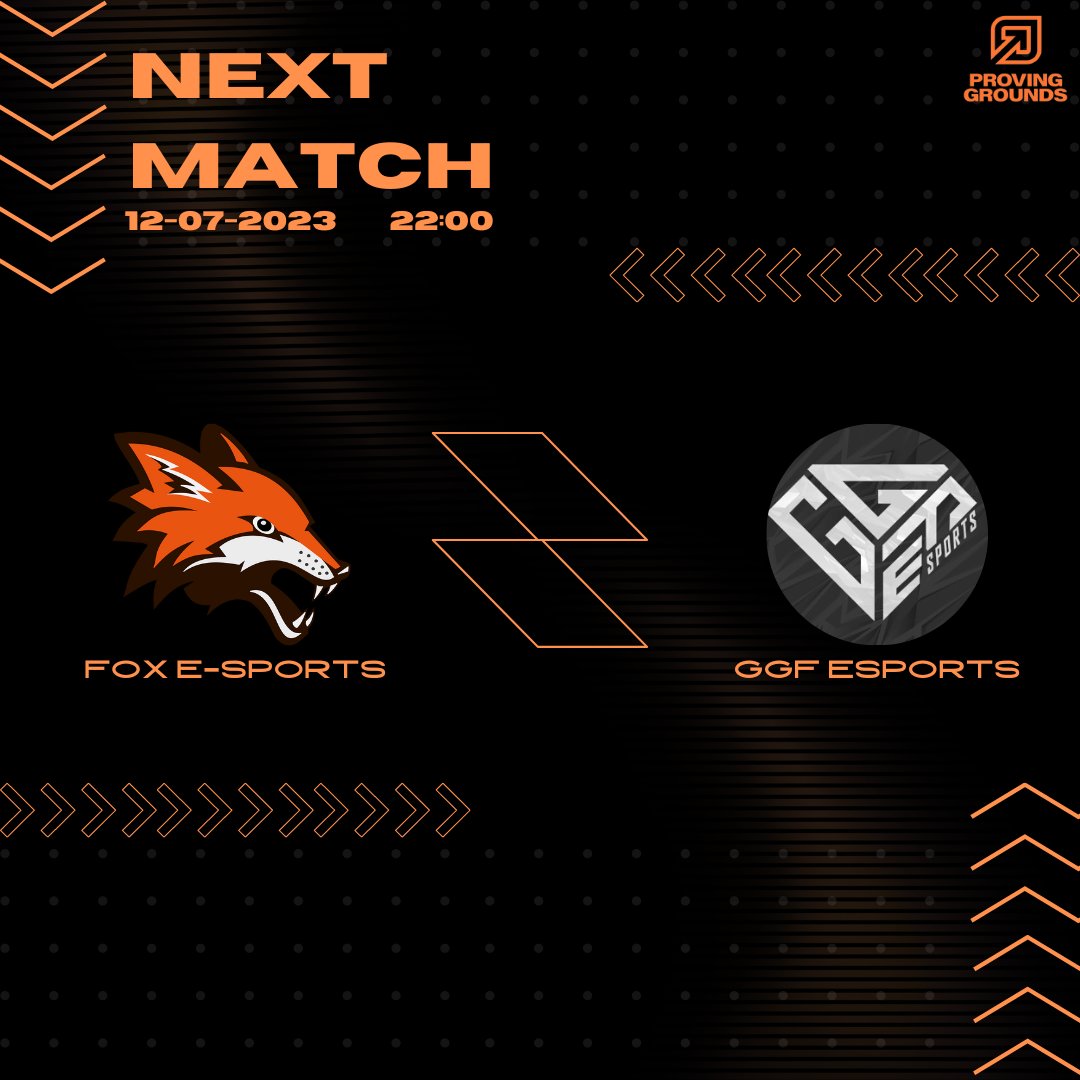 NEW MATCH!
Stasera alle ore 22:00 ci sarà il game <a href="/Fox_E_Sports/">Fox E-Sports</a> VS <a href="/ggf_esports/">GGF Esports</a>
Seguiteci per essere aggiornati sul seguito del game anche sul canale twitch di: twitch.tv/pg_esports_lol

Tifate per noi con #GOFOXES !
#lol #leagueoflegends #progro #esports