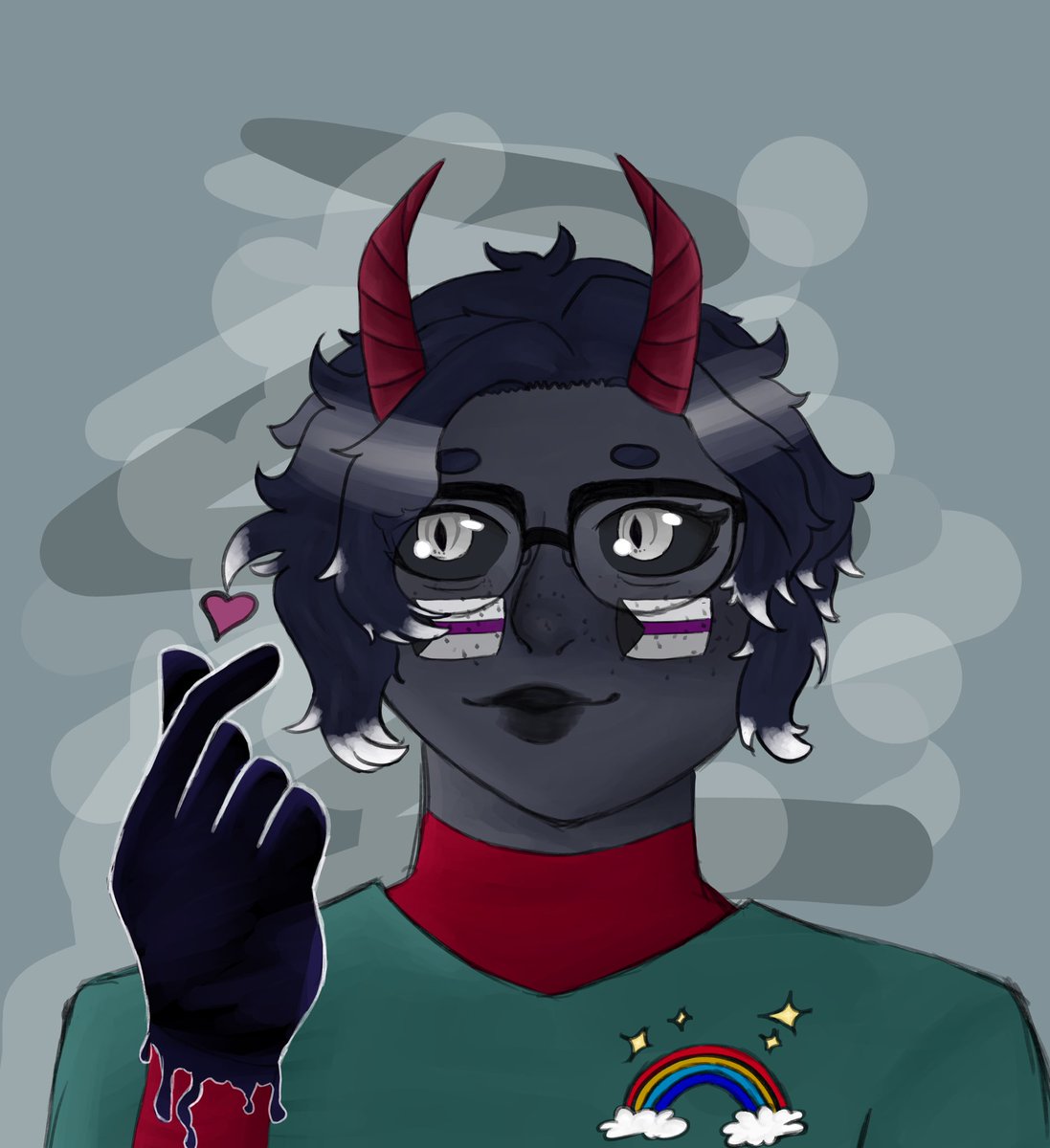 I finally finished the piece of Theia 🥰

I didnt had much fun while shading so I am not really happy with it