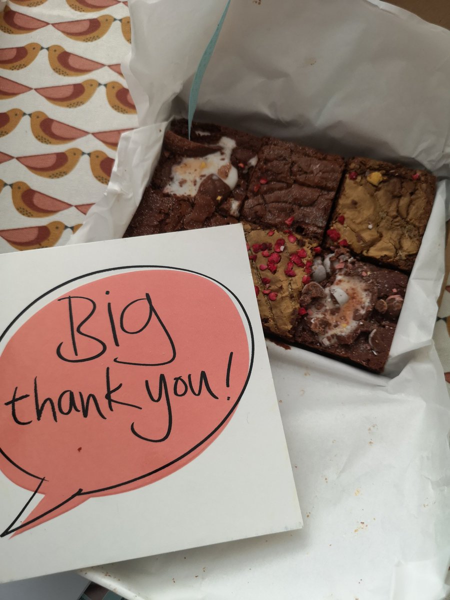 MissNutleyGeo's tweet photo. These brownies are hands down the best I've ever had 🥰 https://t.co/s8Rly67AiT