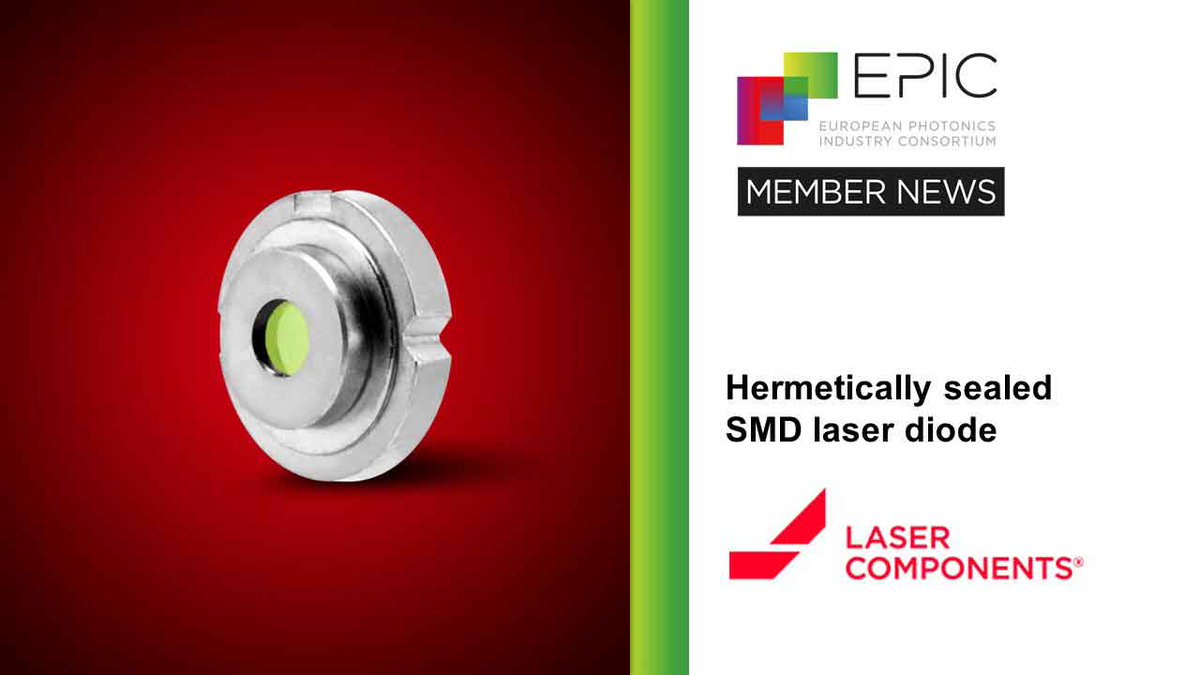 EPIC_photonics's tweet photo. 📣 Laser Components has introduced ADL-65074zl, a new #laserdiode  that combines the advantages of SMD mounting and hermetic sealing. More @ https://t.co/kaS1sAoUjy #photonics #newsinphotonics #EPICmembernews #laser https://t.co/gEMFC3gOTj