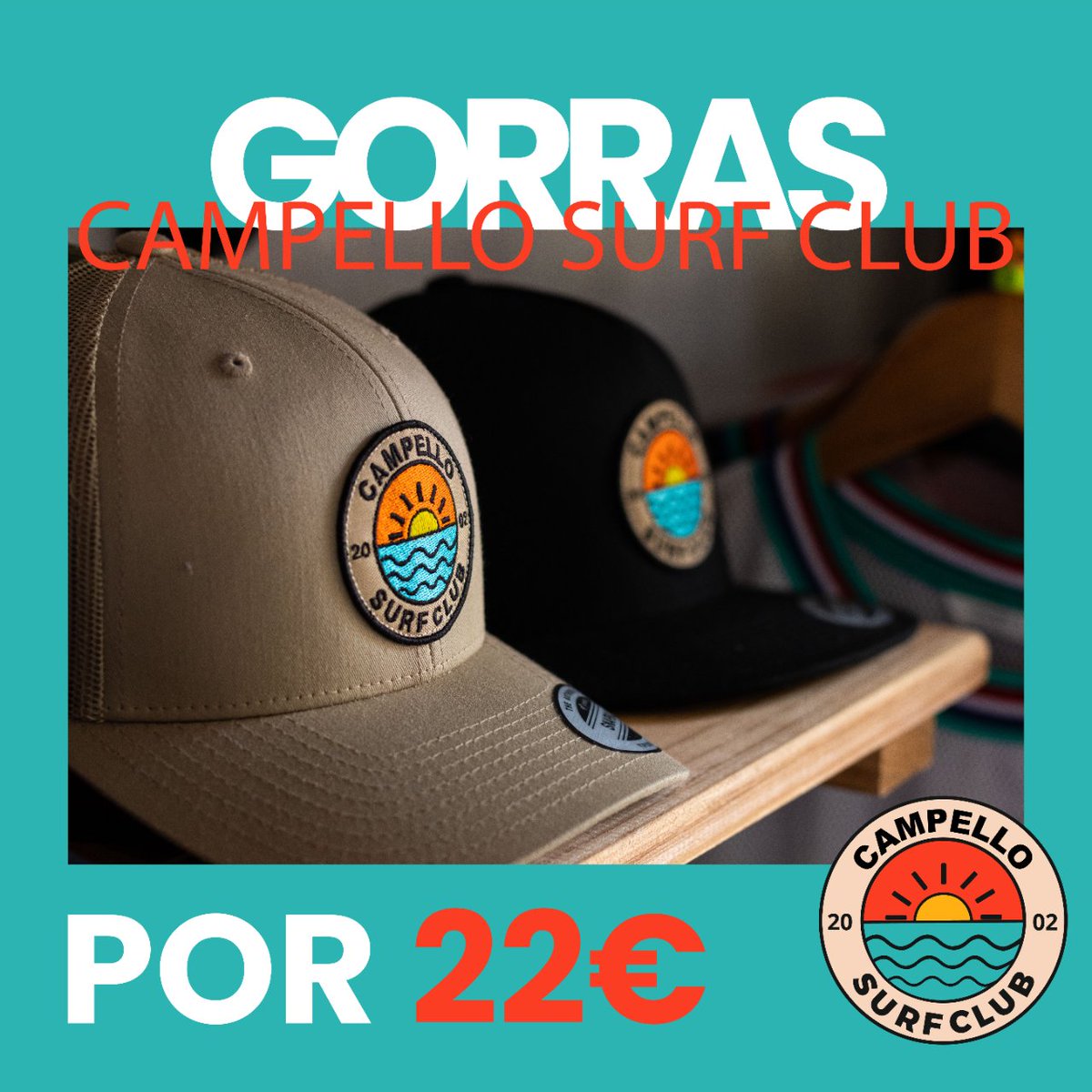 Y os recordamos que para protegerse de esta ola de calor 🥵 nada mejor que una de las gorras del club, tus ideas estarán protegidas y a salvo. 

#surf #tiendadesurf #surfelcampello #elcampellosurf #surfalicante #elcampello #surfistaselcampello #mediterraeansurfers #surfschool