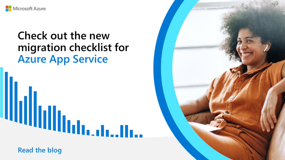 Azure's tweet image. 📢 Attention, ASP .NET developers! Planning to move your web apps to Azure App Service? 

Take a look at this comprehensive checklist to ensure a smooth transition: msft.it/6017g0XId #AzurePaaS