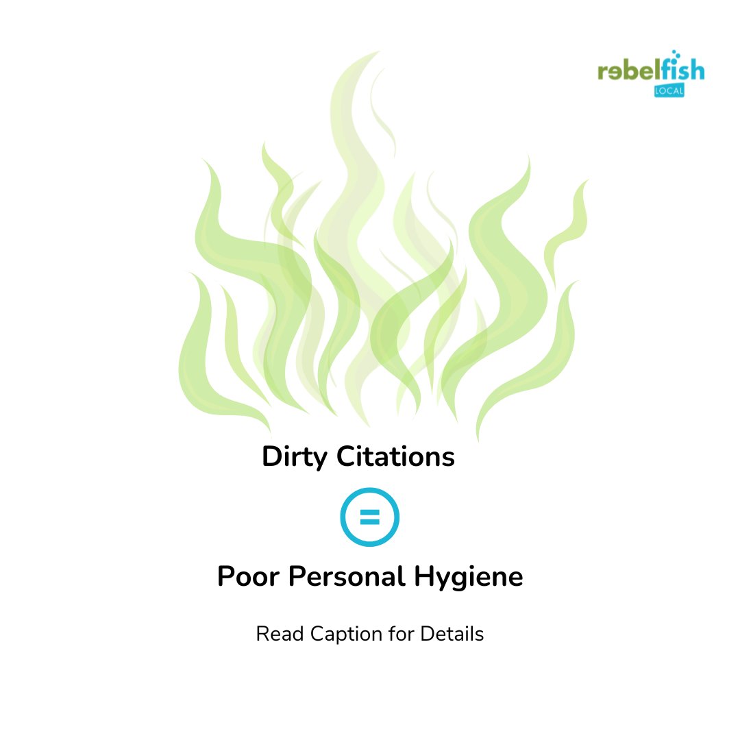 RebelFishLocal's tweet photo. Dirty Citations = Poor Personal Hygiene

🤖 Google bots don't like the stench of bad citations. Then, it says... I'm not going to 'hook this business up' with my friend who is on the market. 

⤵️ Find out more ⤵️

💡 6 Ways To Get More Local Web Traffic

https://t.co/7DEYvGyERk https://t.co/8Om20xaE7E