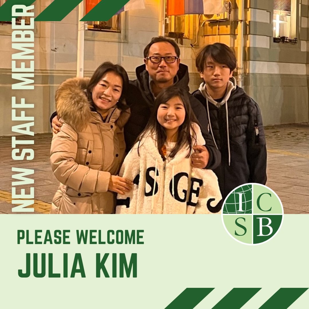 ICSBUDAPEST's tweet photo. Meet Mrs. Kim and find out a little bit about her! We are so excited to welcome her to ICSB! 🐾 https://t.co/8r5LPl9D30