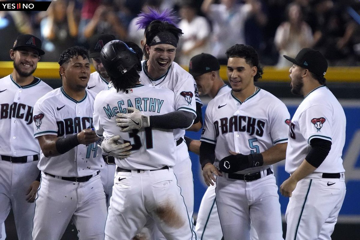 AppYesorno's tweet photo. βΎοΈ Baseball | Corbin Carroll darts home to score for the Arizona Diamondbacks in a game against the Pittsburgh Pirates. π₯βΎοΈ #ScoreAlert #MLB #YESorNO https://t.co/BMs3EbIXXu