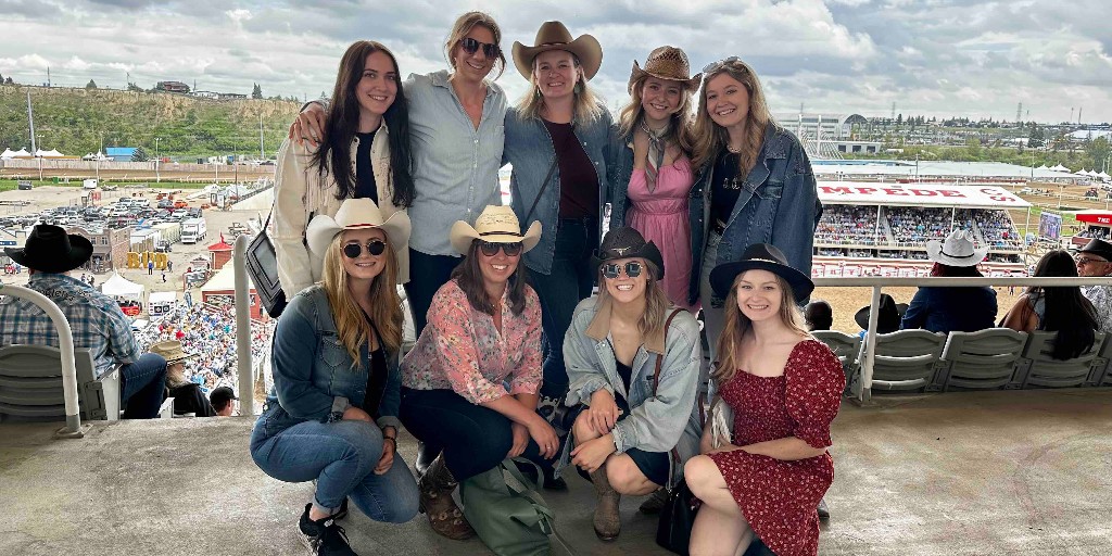 Our team had a blast attending the <a href="/calgarystampede/">Calgary Stampede</a> rodeo yesterday! 🤠🐴 

#CalgaryStampede #TeamBuilding