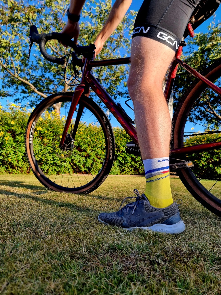GCN Cycling Club (@gcnclub) on Twitter photo Another day, another great shot of sock 61!
Thanks to one of our club members for sharing this with us, we're loving seeing all your photo's out in the latest pair!
Send in your shots via #gcncc or by tagging us <a href="/gcnclub/">GCN Cycling Club</a> Another day, another great shot of sock 61!
Thanks to one of our club members for sharing this with us, we're loving seeing all your photo's out in the latest pair!
Send in your shots via #gcncc or by tagging us <a href="/gcnclub/">GCN Cycling Club</a>
